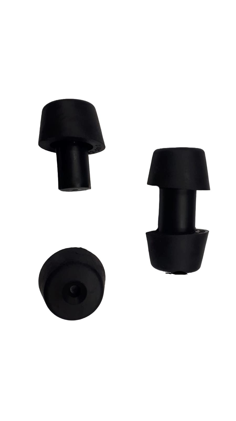 ILCA Centreboard Stop Set - Black 3 Piece (Rubber)