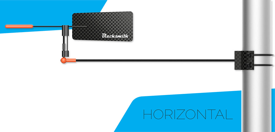 Blacksmith horizontal Olympic wind indicator