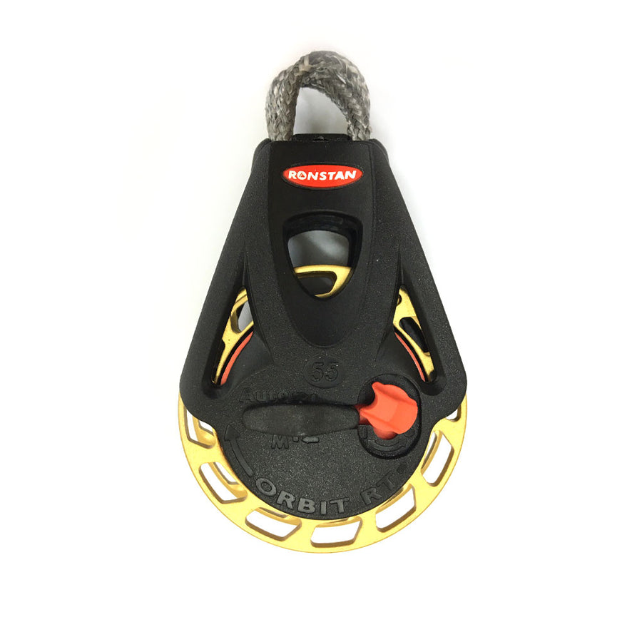 Mainsheet ratchet block - Ronstan Gold