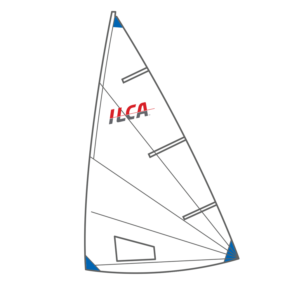 ILCA 6 sail - North